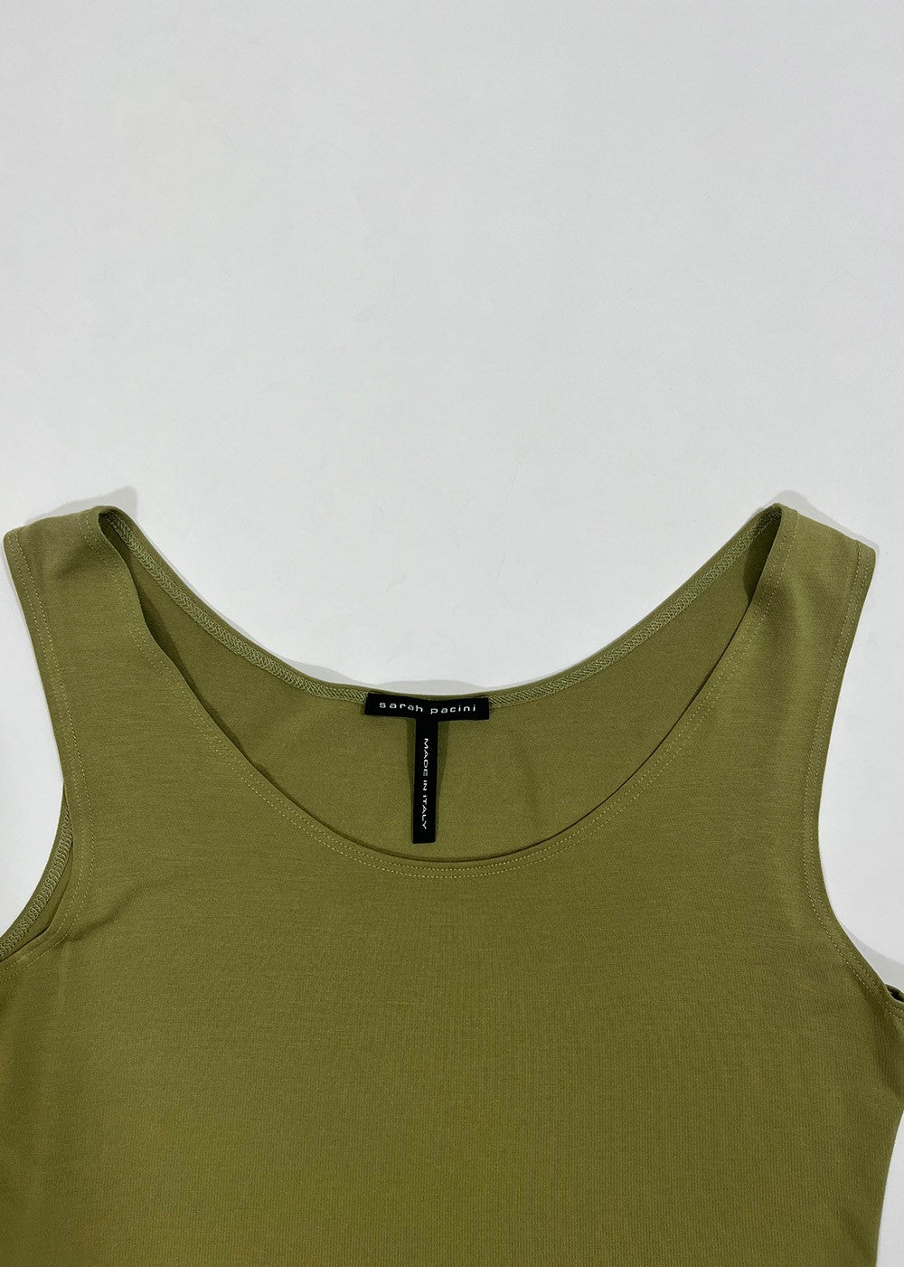 Modal Tank Top Green / Size 2 (M)