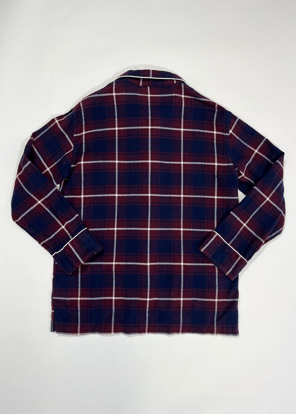 Flannel Pajama Shirt / Size M