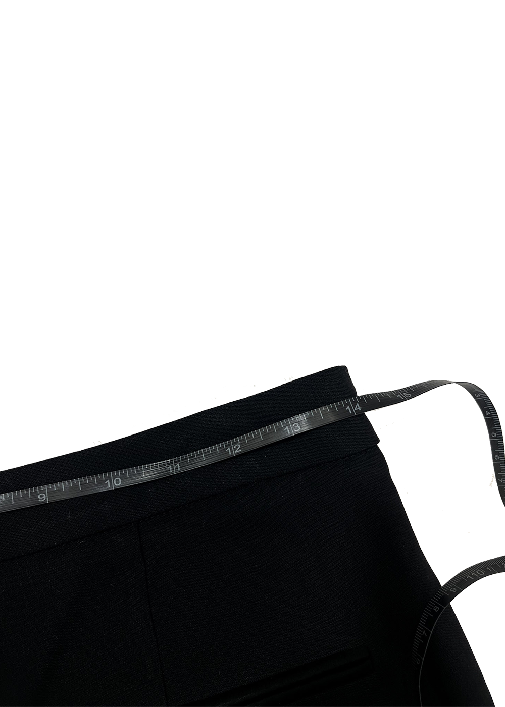 Classic Wool Pant Black / Size 2