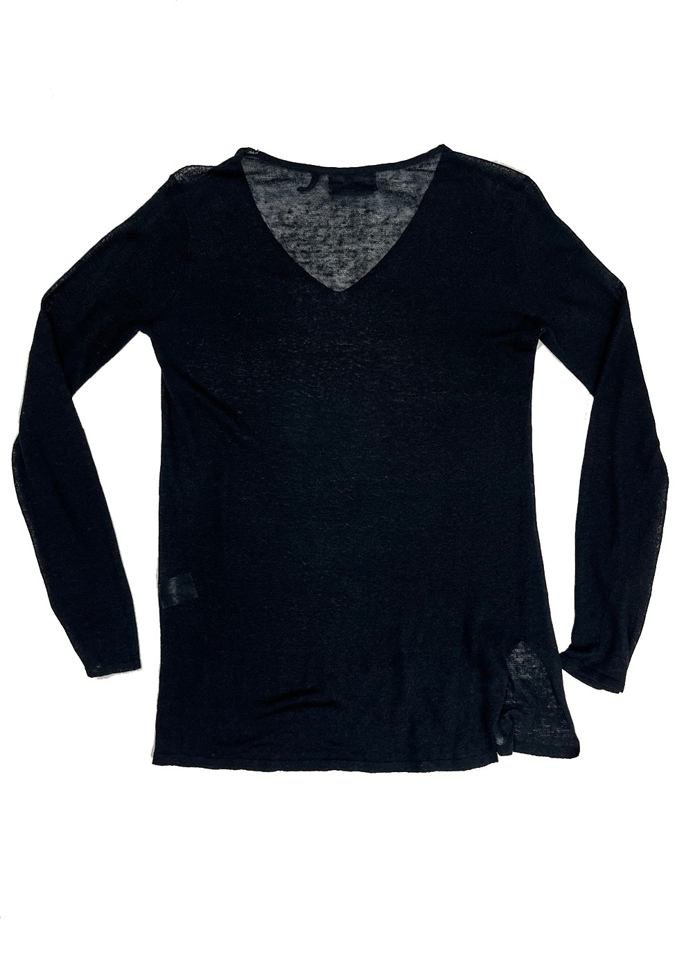 V-Neck Sweater Black / Size M