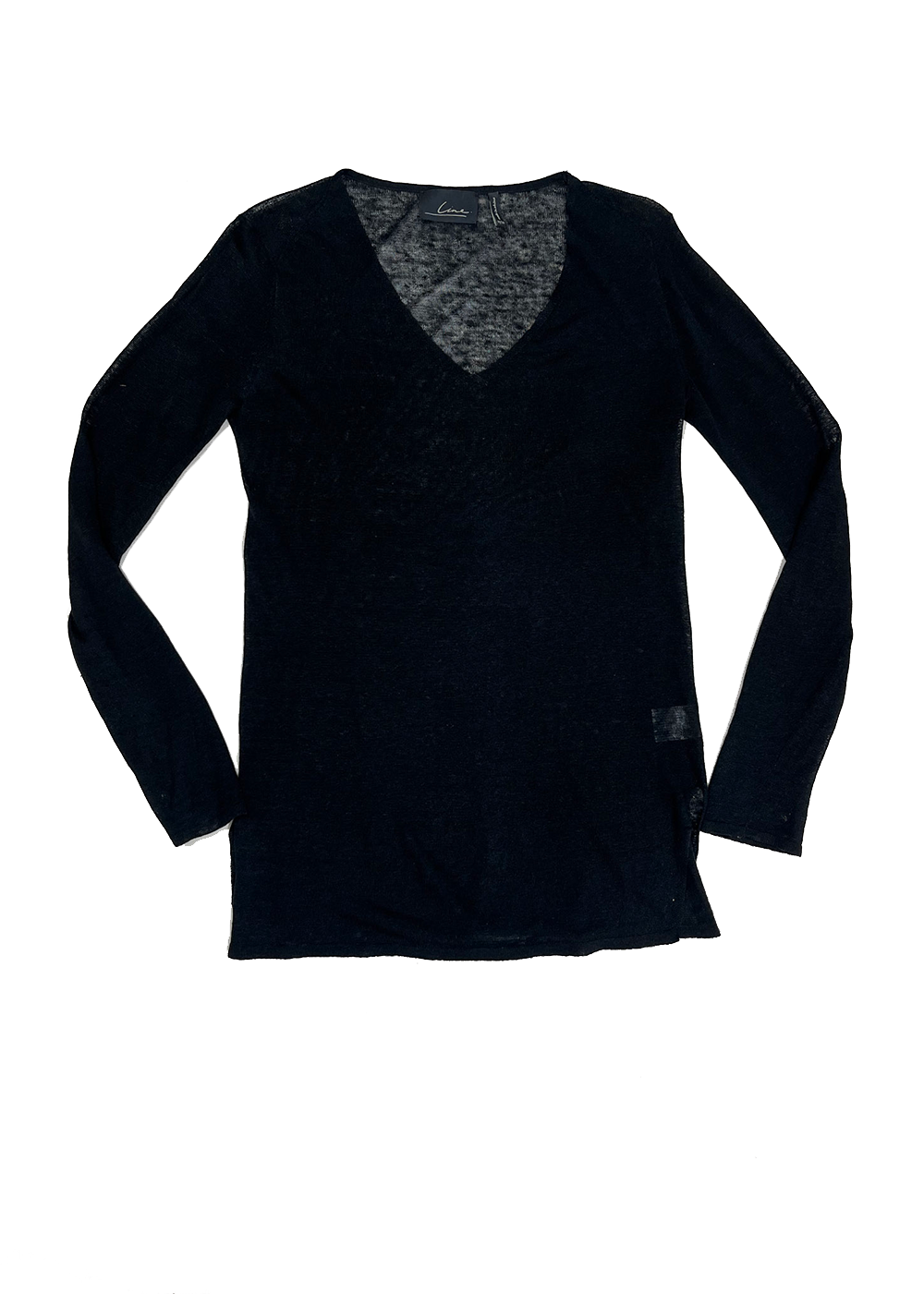 V-Neck Sweater Black / Size M