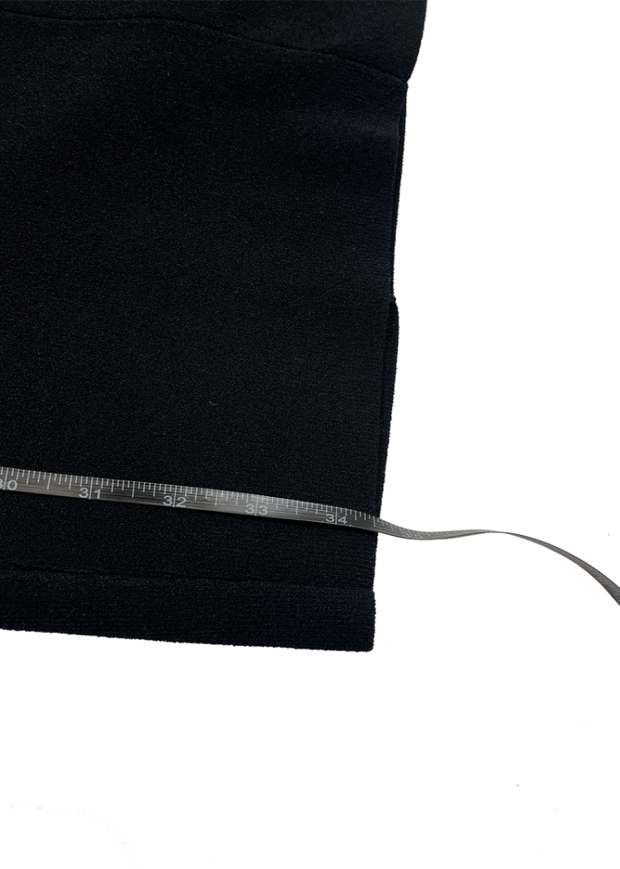 Twist Neck Halter Dress Black / Size M