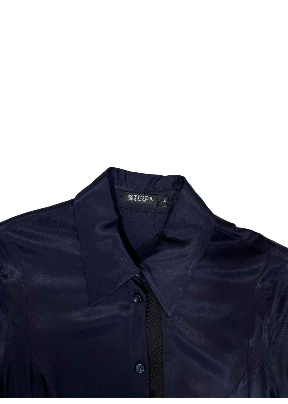 Sydberg Shirt Dress Navy / Size 34