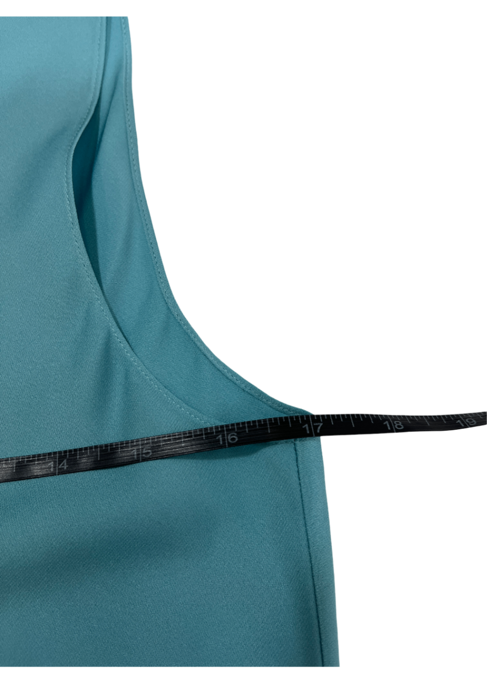 Sleeveless Silk Top Blue / Size M