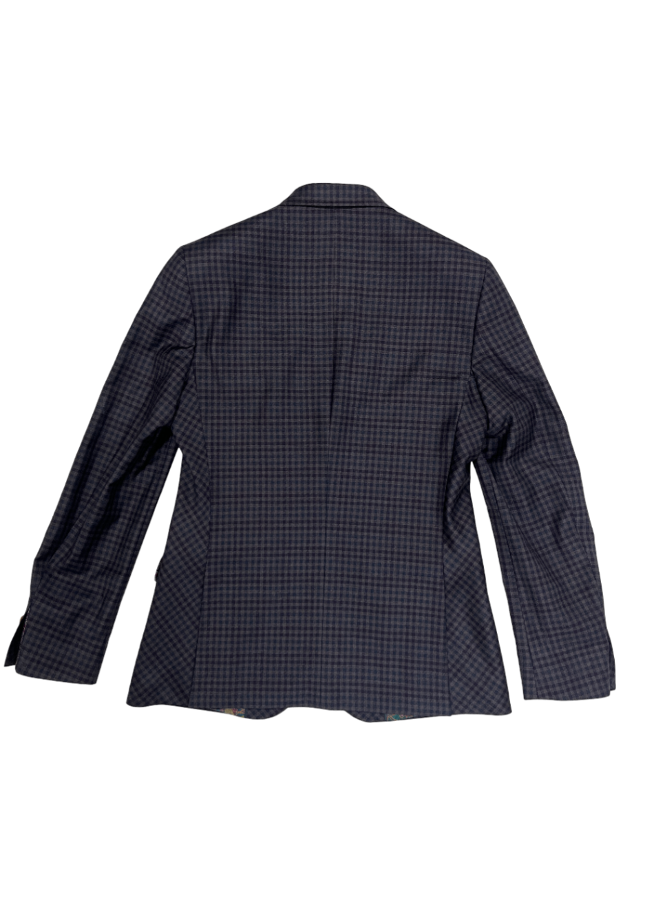 Tight Lines Dark Green Check Blazer / Size 38