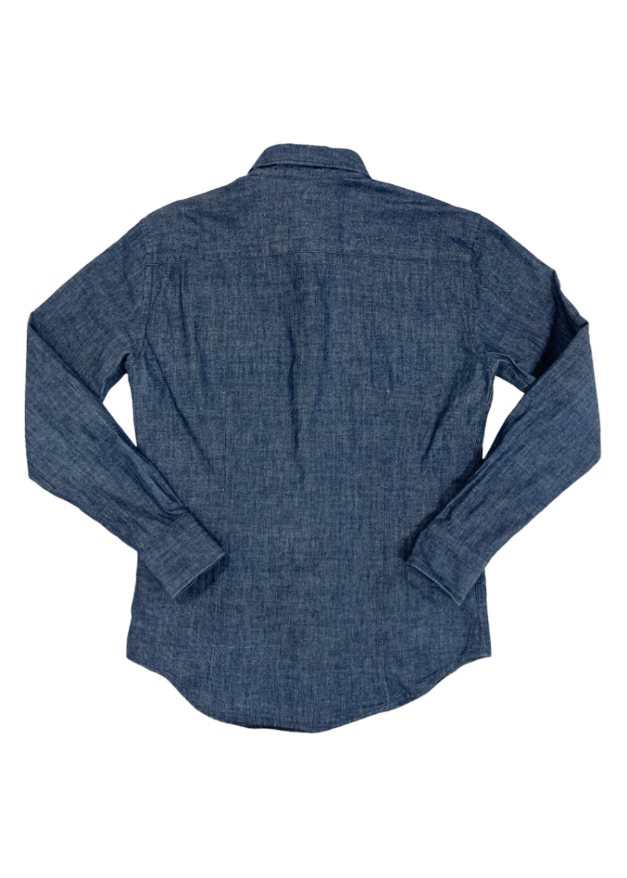 Easy Shirt 5oz Rinsed Blue Chambray / Size M