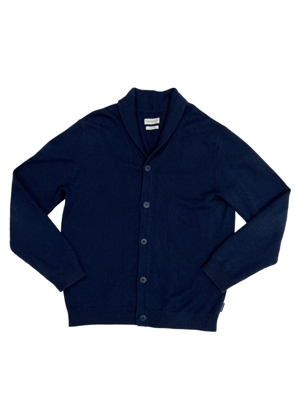 Roberto Shawl Collar Cardigan Blue / Size XL
