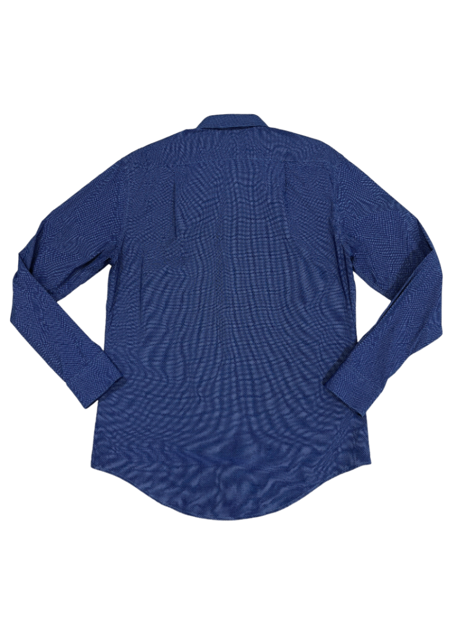 Farrell 5 Shirt Blue Pattern / Size 44