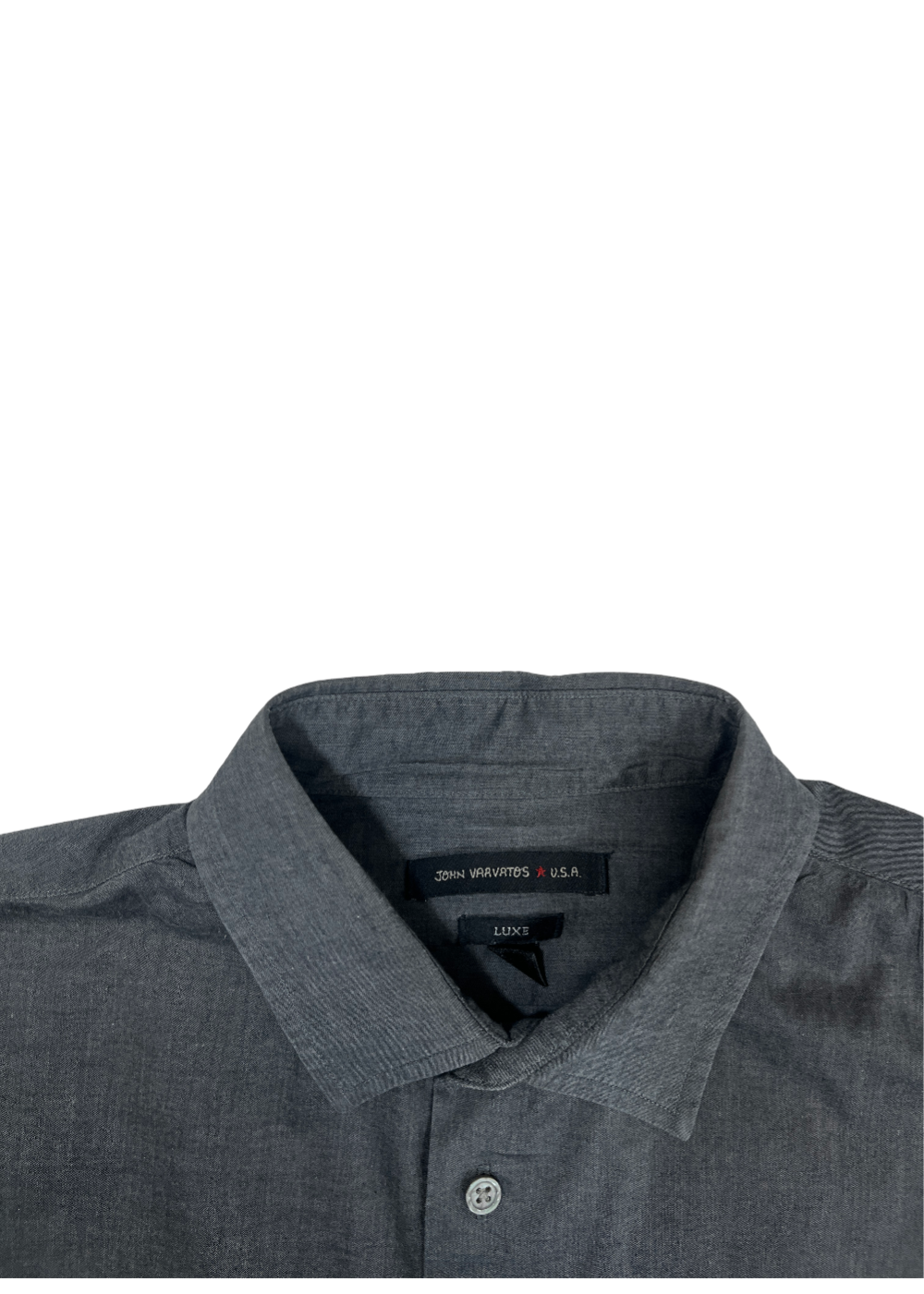 Grey Twill Shirt / Size M