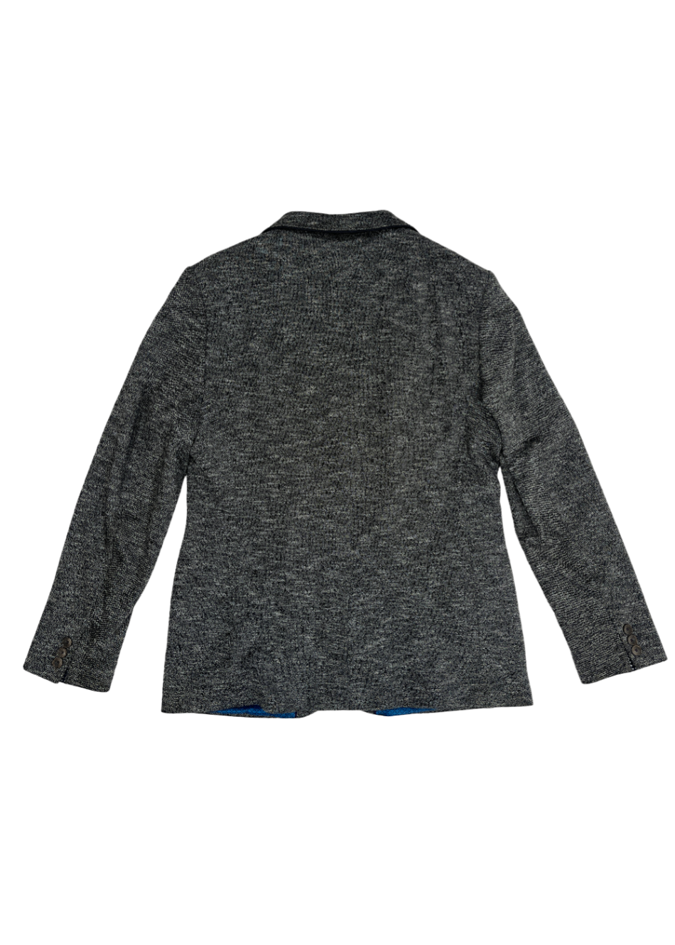 Grey Knit Blazer / Size 5 (L)