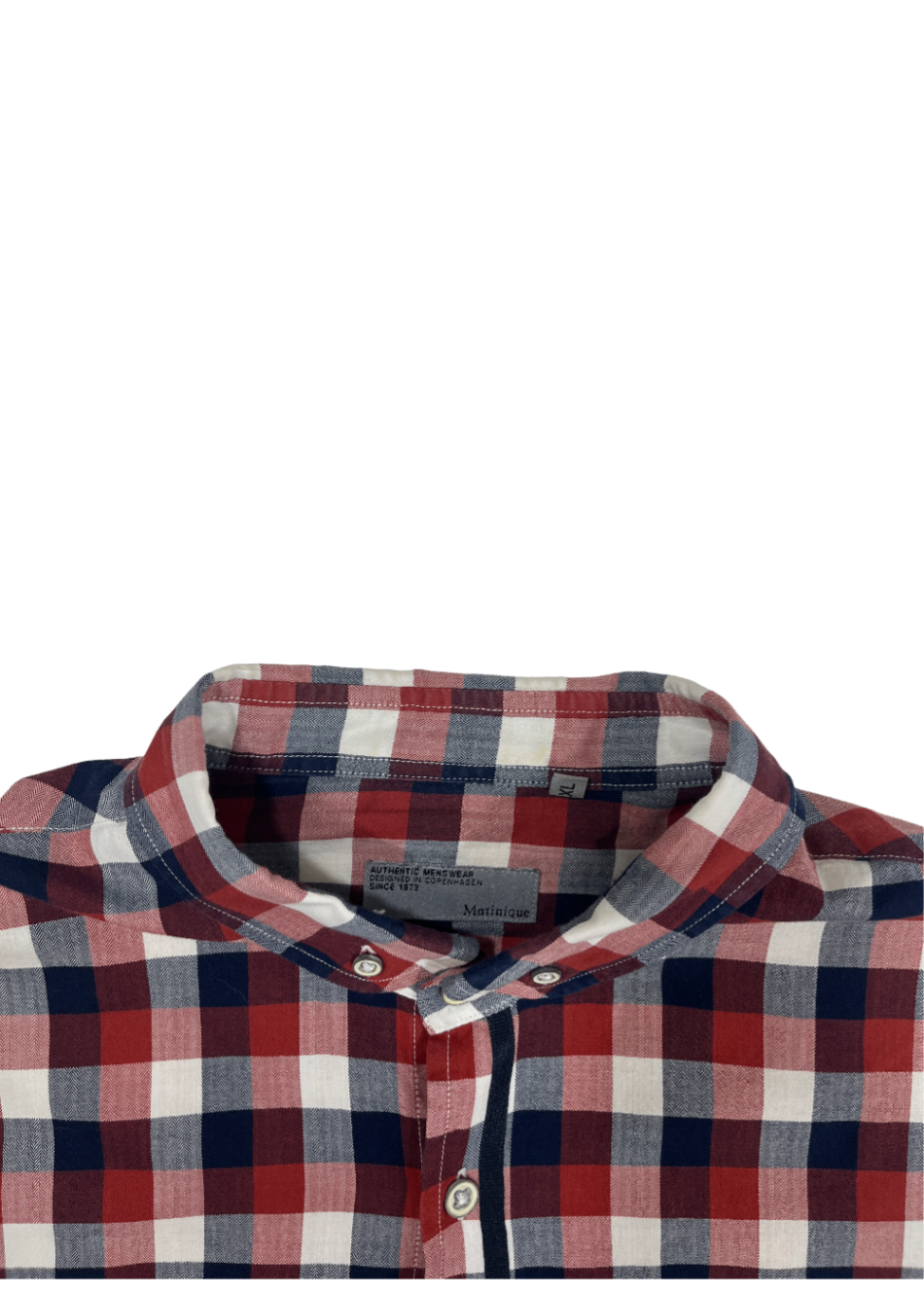 Blue/Red Check Shirt / Size XL