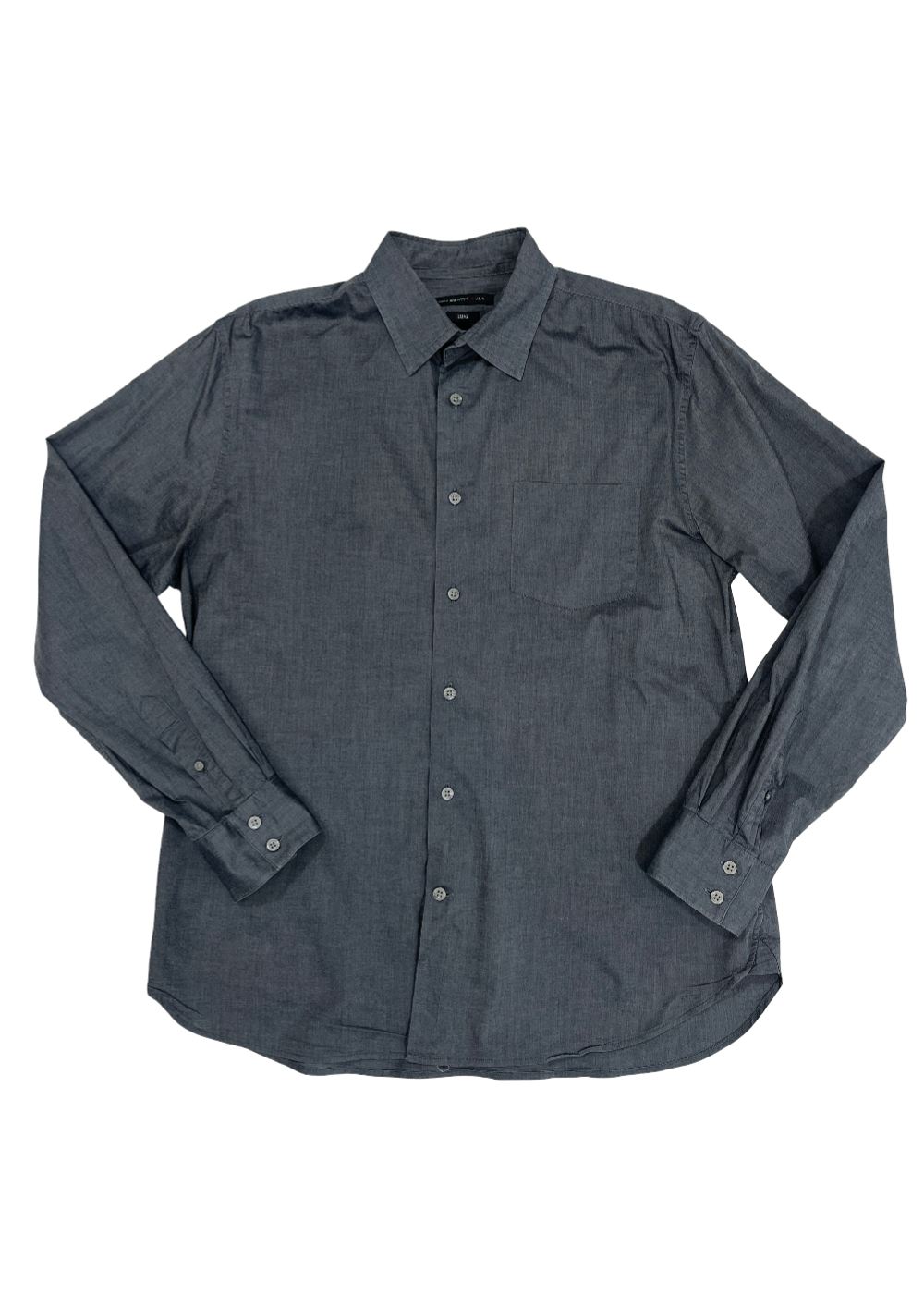 Grey Twill Shirt / Size M