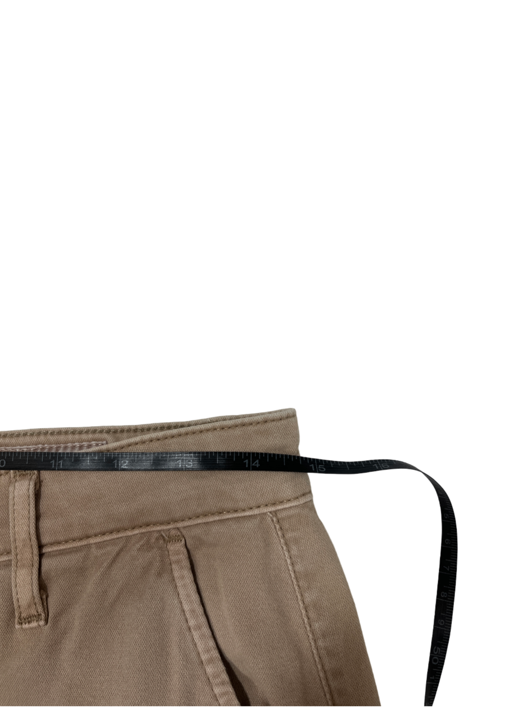 Caden Tailored Trouser Beige / Size 26