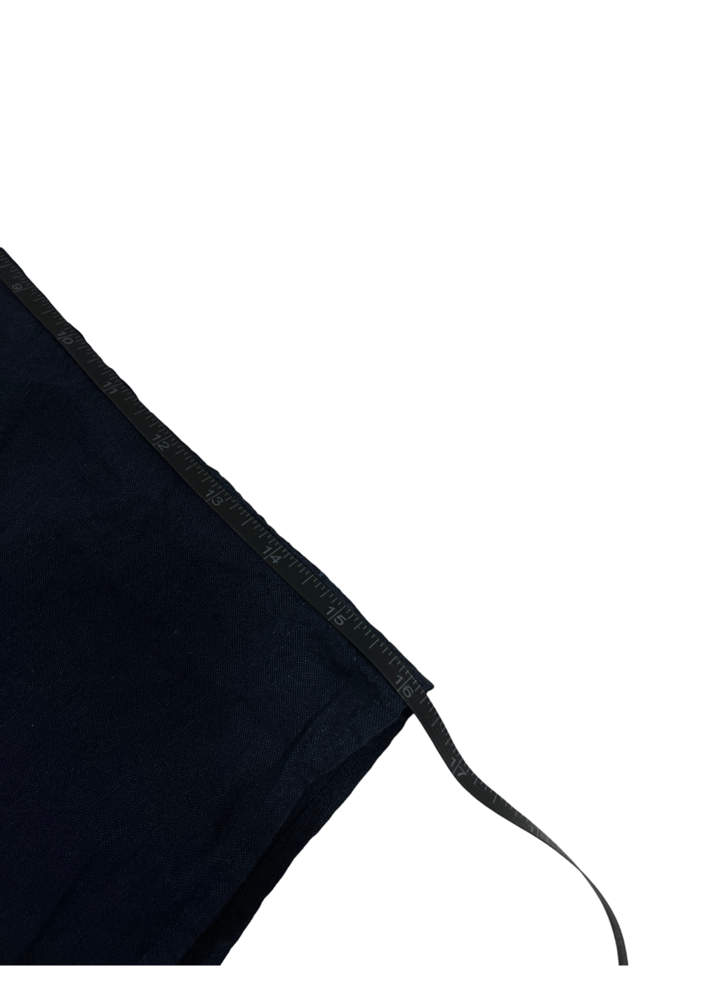 Short Sleeve Cotton Linen Shirt Blue / Size 43