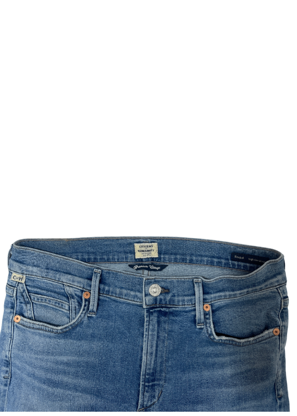 Rocket High Rise Skinny Jean / Size 30
