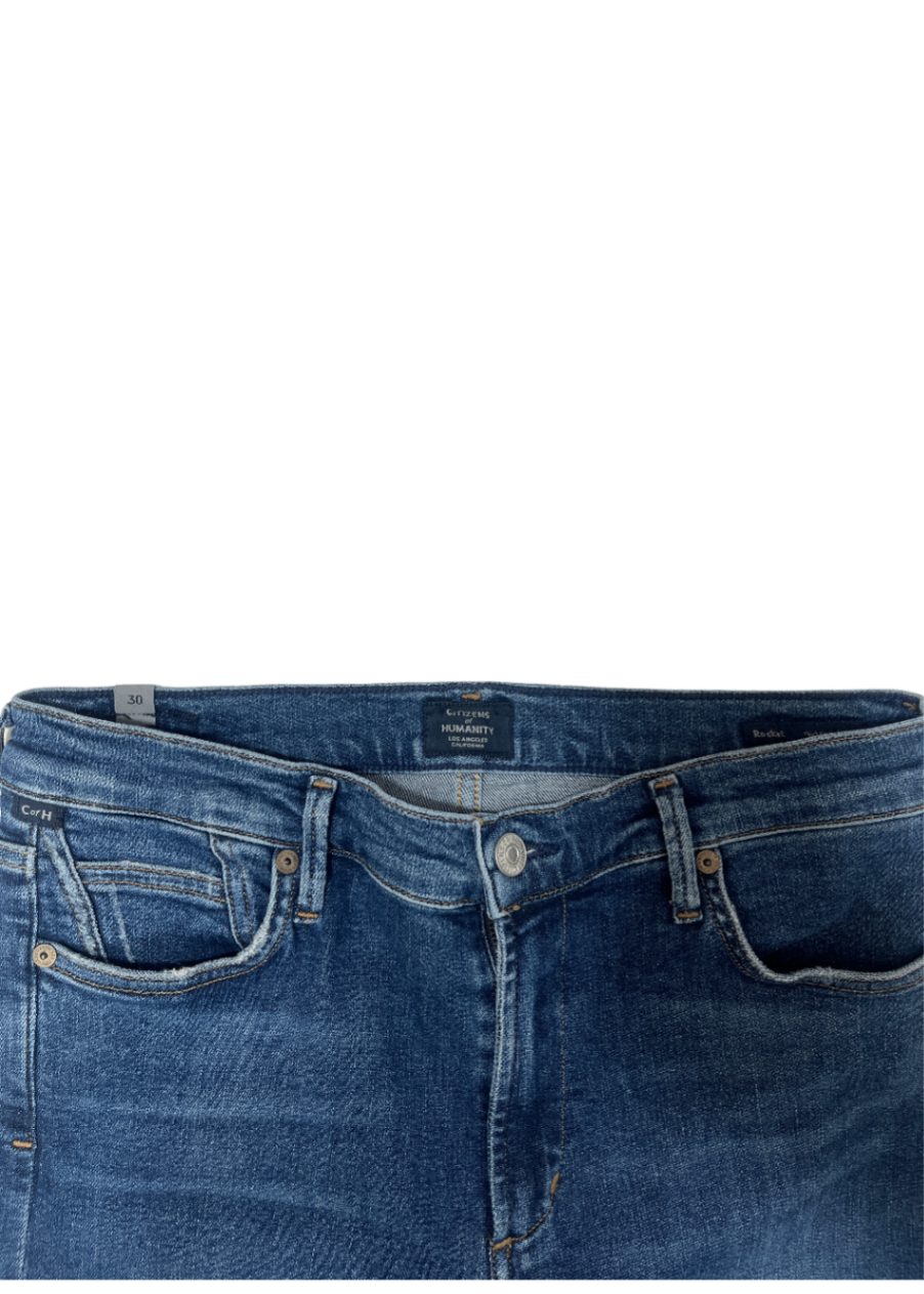 Rocket High Rise Skinny Jeans / Size 30