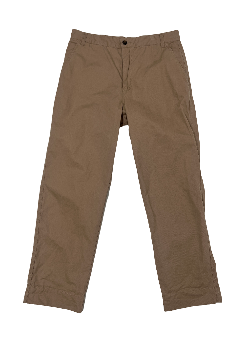 Straight Leg Cotton Chino Pant / Size 10