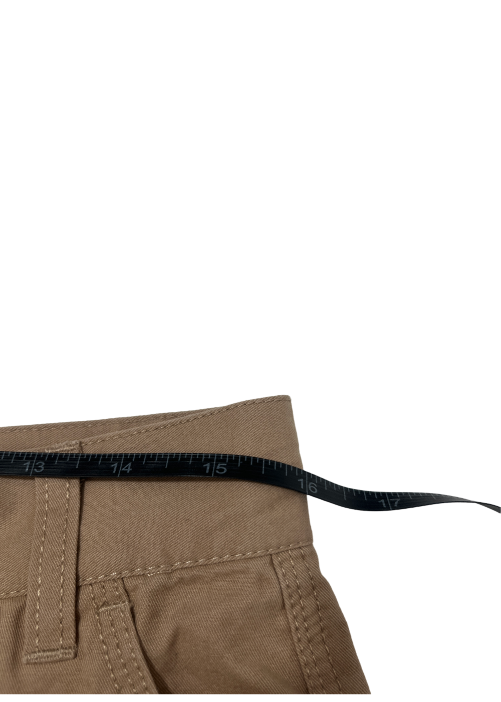 Straight Leg Cotton Chino Pant / Size 10