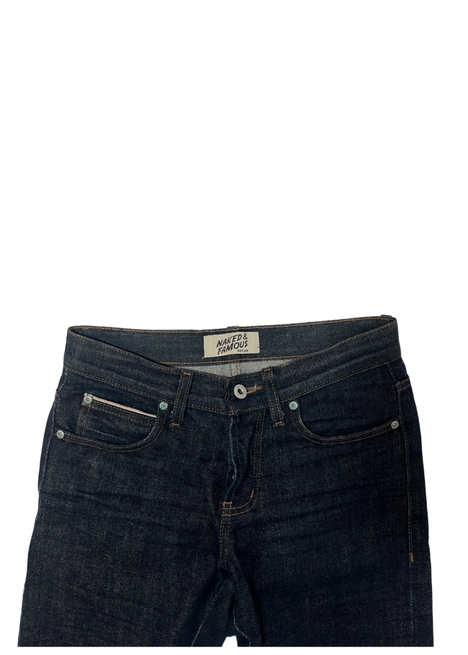Natural Indigo Selvedge Skinny Guy Jean / Size 29