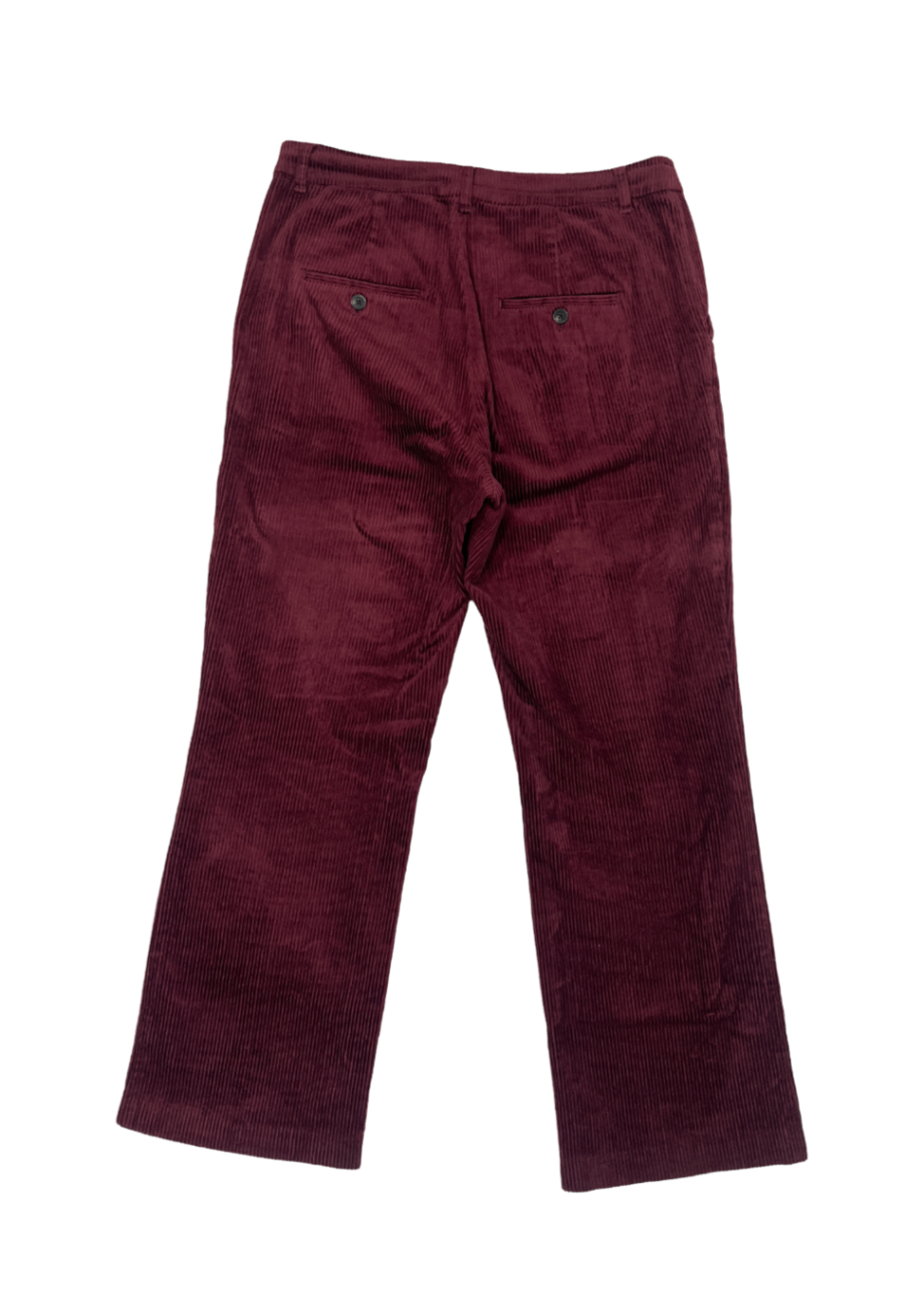 Misha Cropped Corduroy Pant Dark Red / Size 8