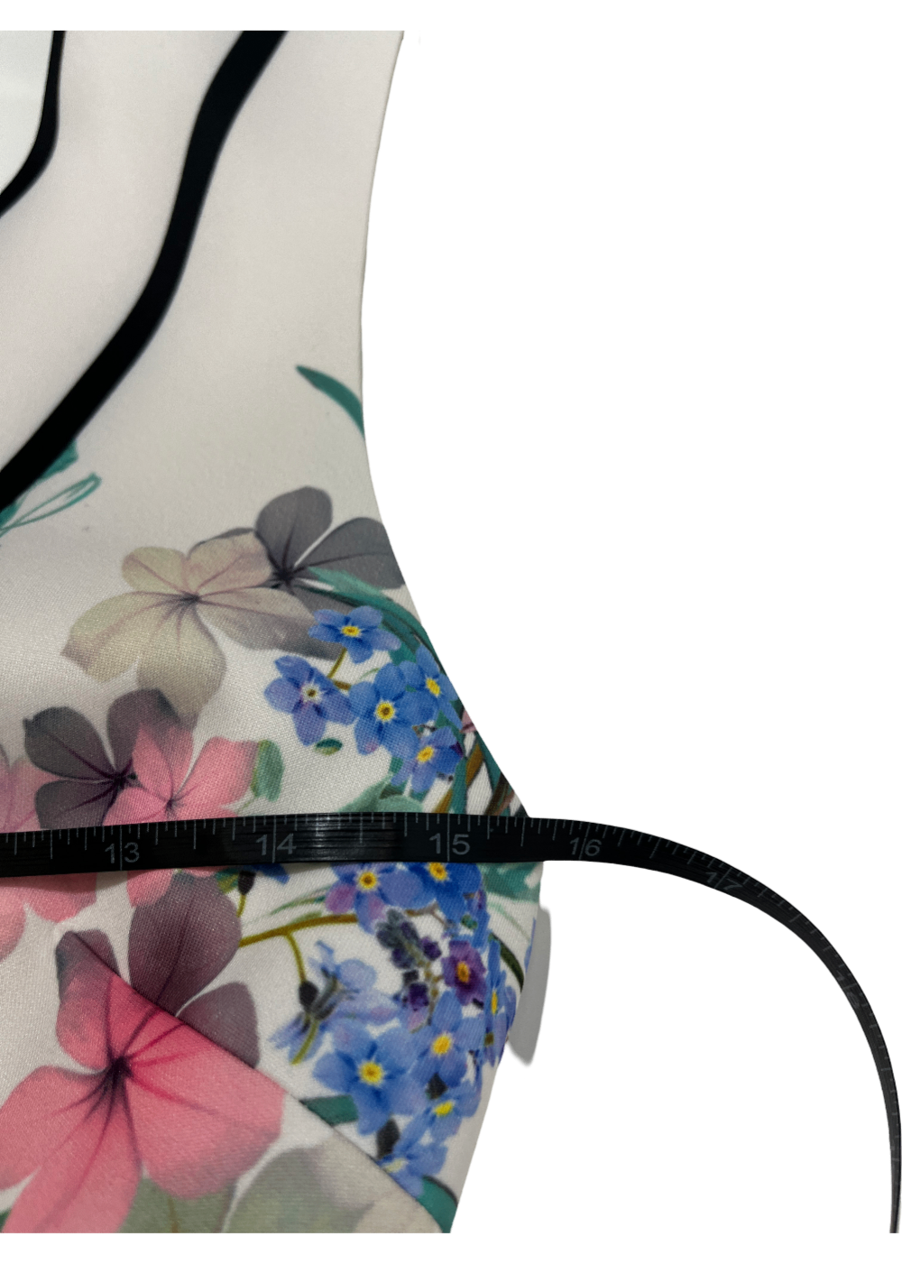 Solarh Floral Print Flare + Flare Dress / Size 1 (S)