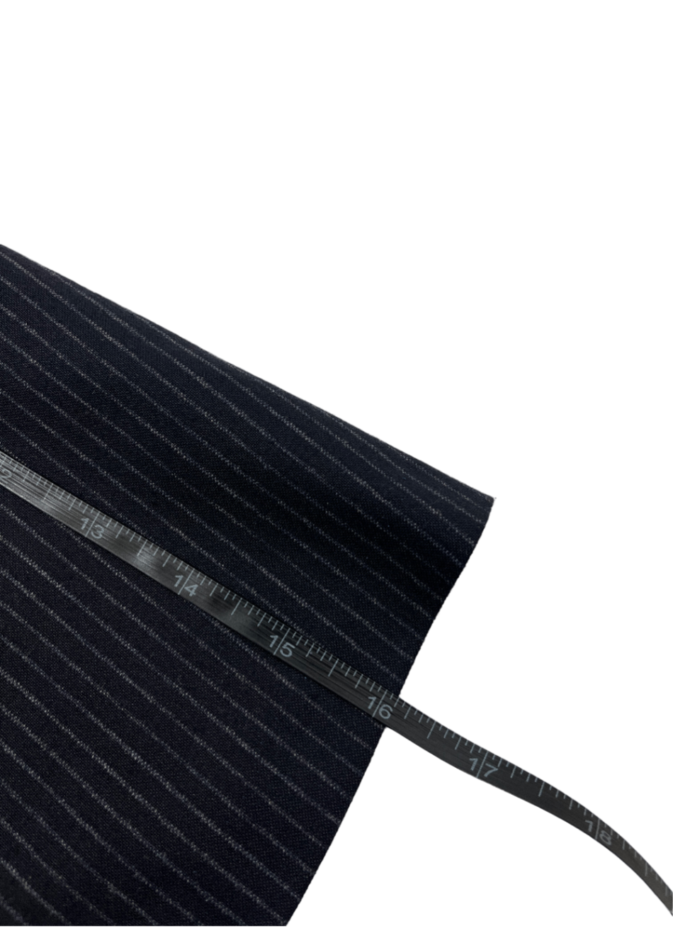 Isazo Navy Chalk Stripe Skirt / Size 36