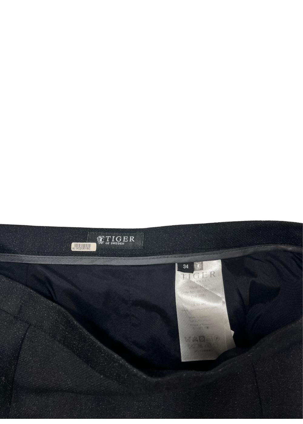 Suiting Mini Skirt Charcoal / Size 34