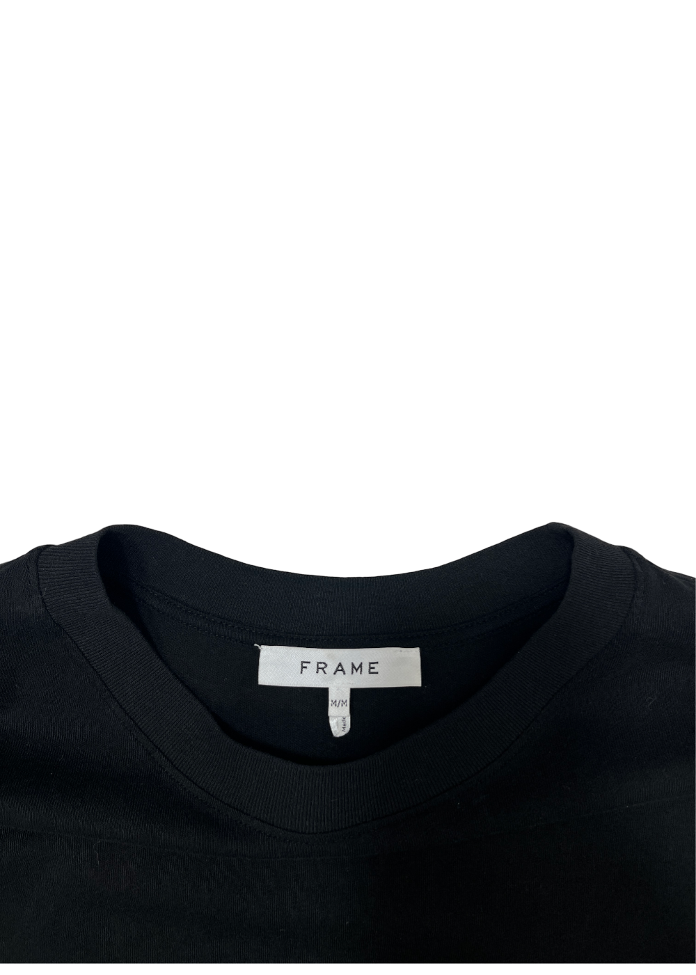 Wrap Around Long Sleeve Tee Black / Size M