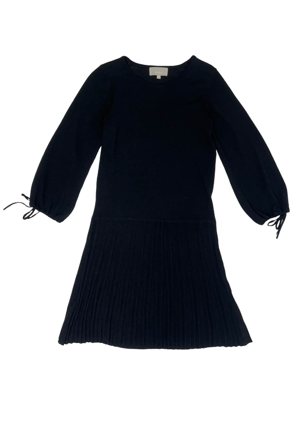 Wool Knit Neo Dress Black / Size XS