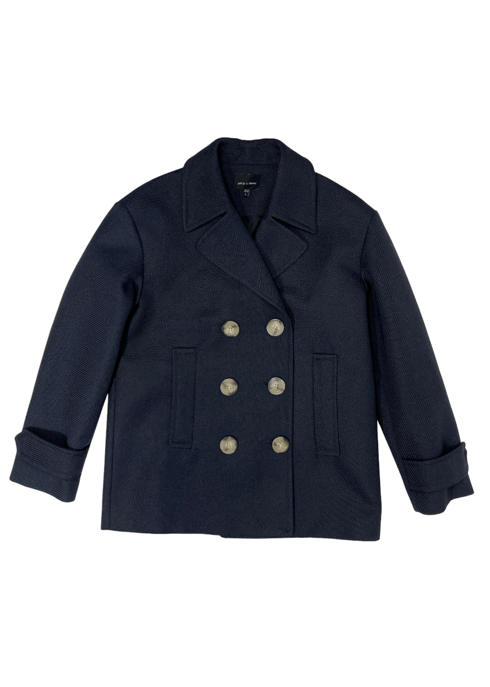 Navy Twill Jacket / Size 4