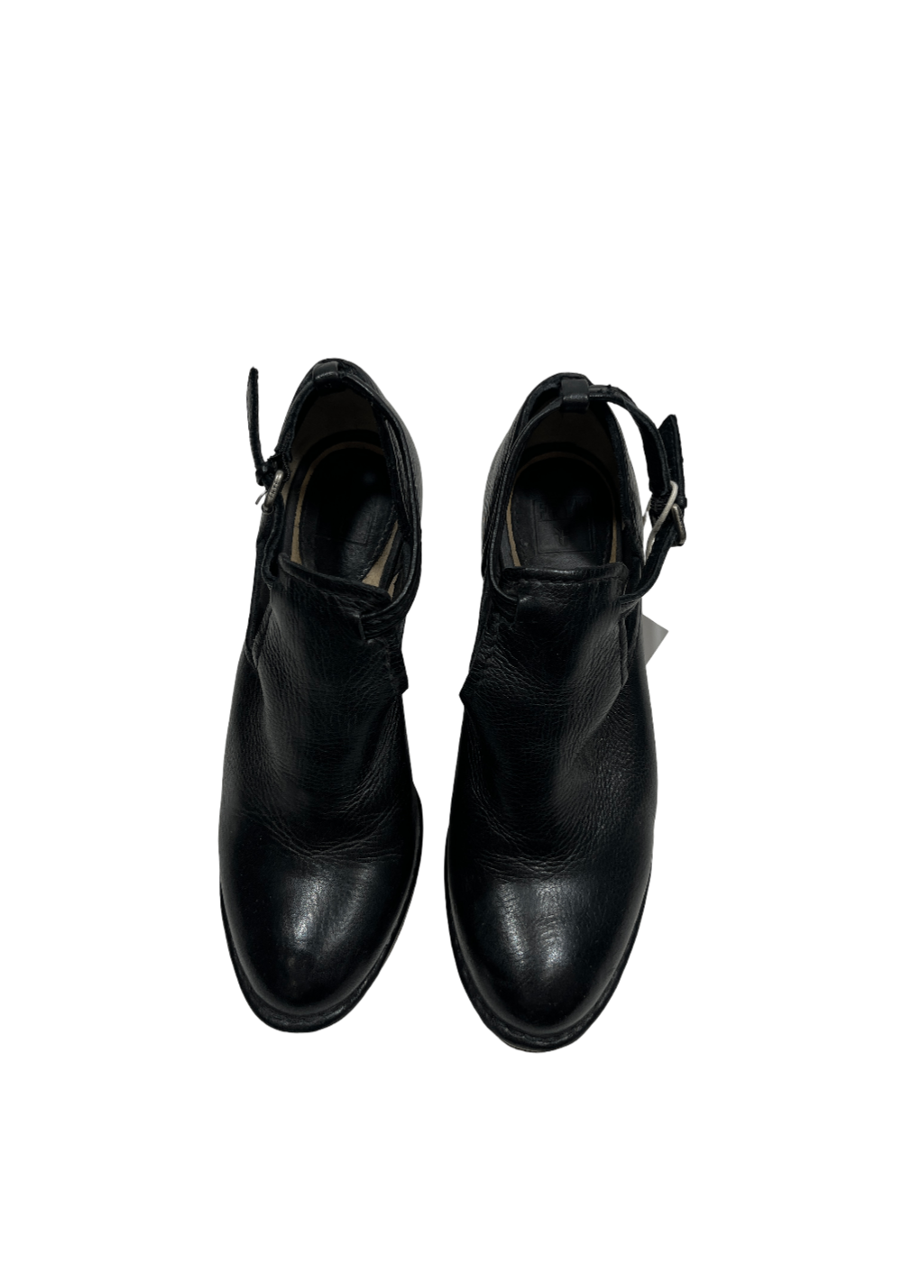 Margaret Shootie Black Leather / Size 7.5