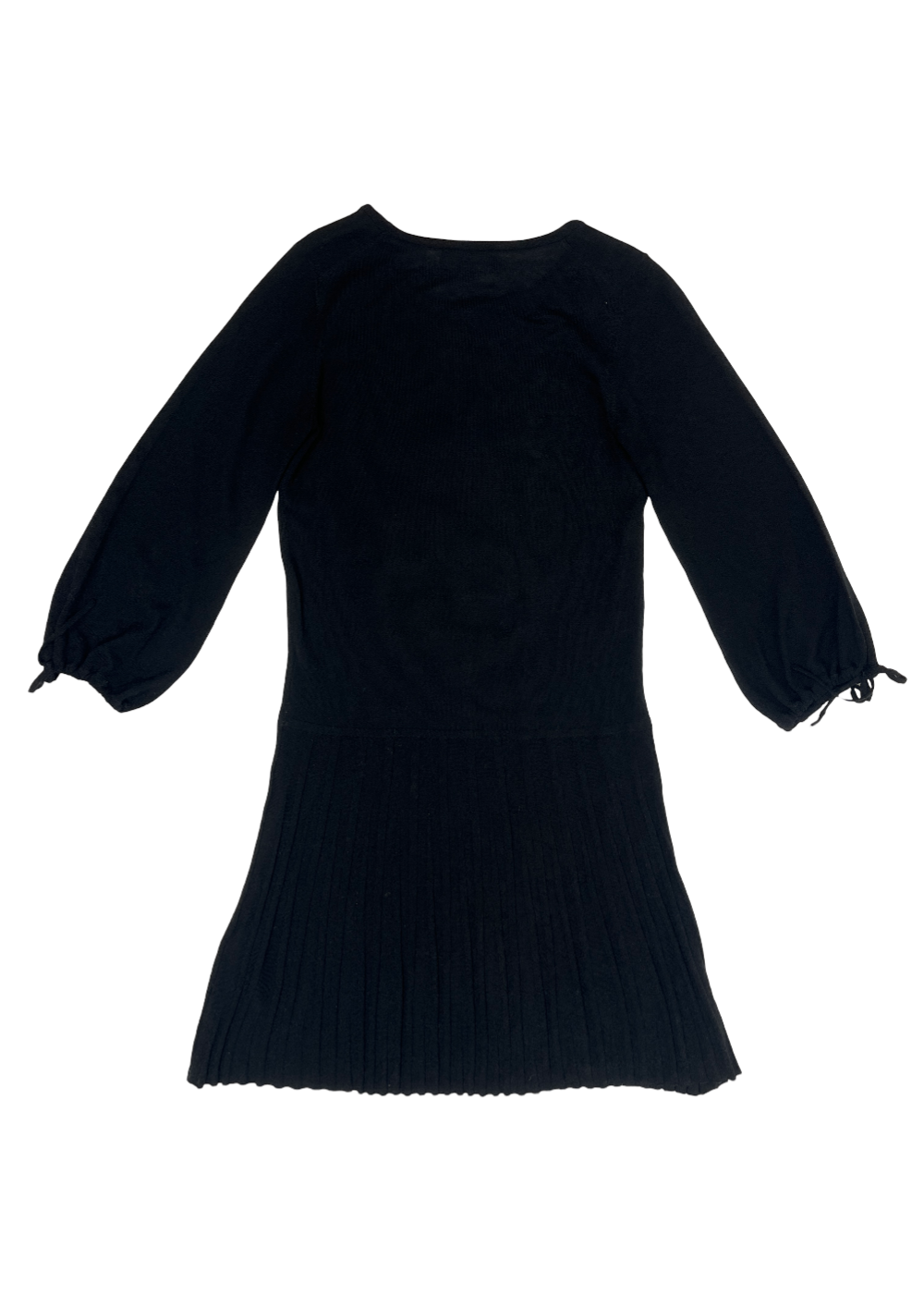 Wool Knit Neo Dress Black / Size XS