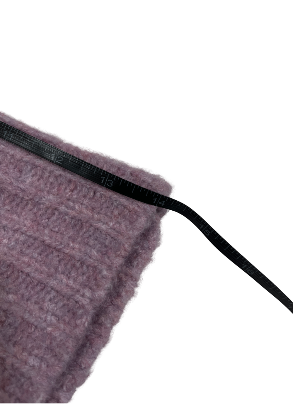 Relaxed V-Neck Knit Sweater Pink / Size XS