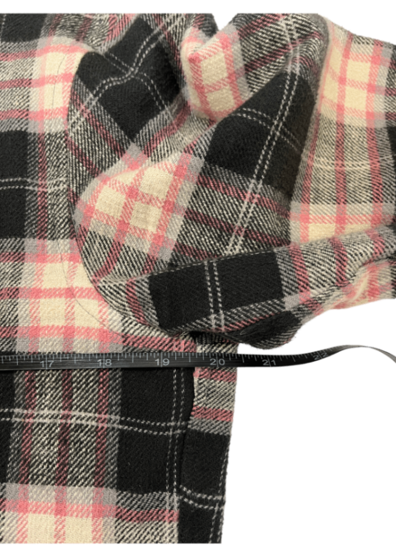 Tweedy Cotton Vintage Brushed Flannel Brown / Size M