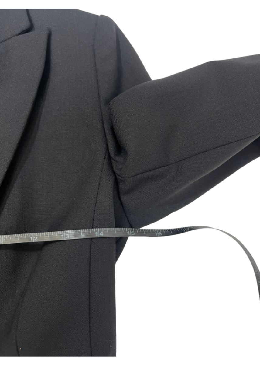 Classic Black Blazer / Size 2