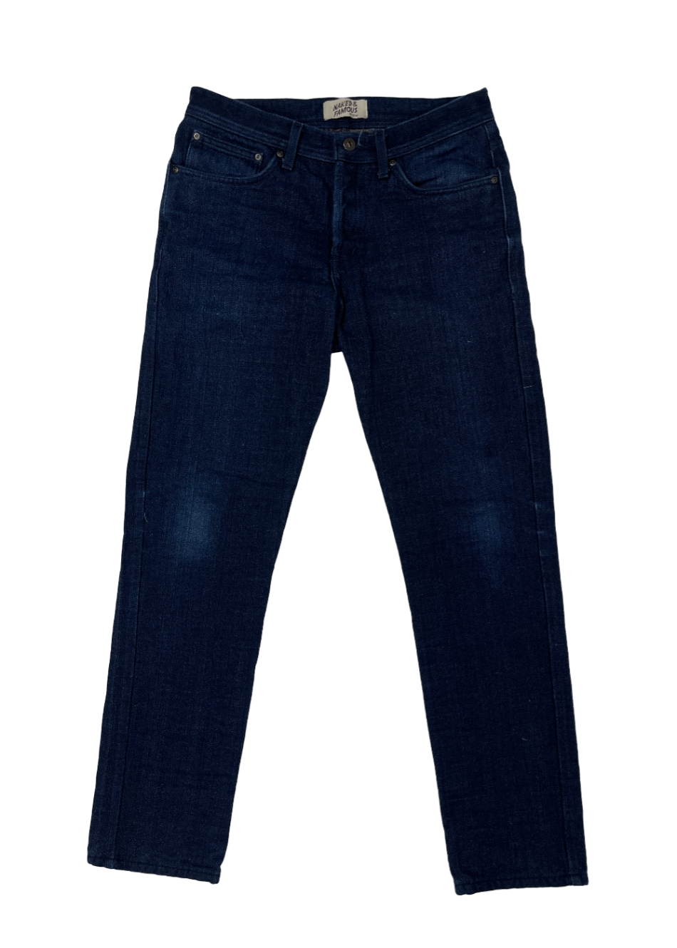 Weird Guy Indigo Blanket Lined Jean / Size 33