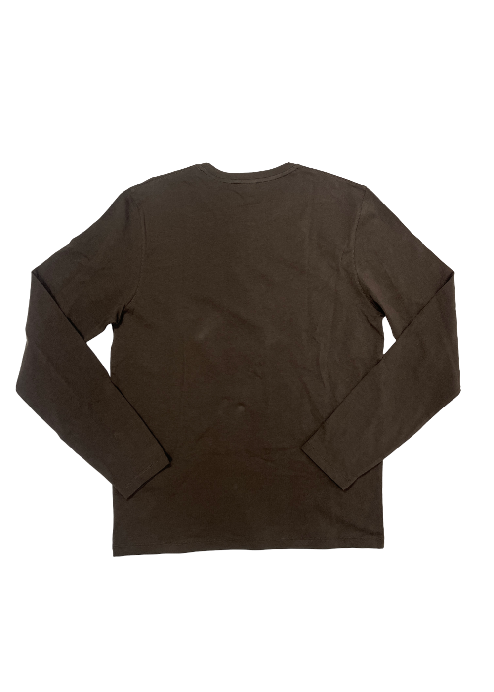 Pima Cotton Stretch Long Sleeve T-Shirt Chestnut / Size M