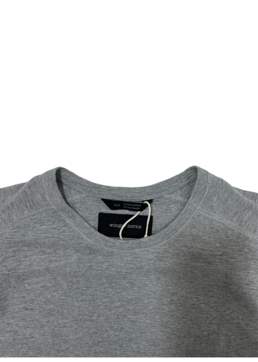 Slub T-Shirt Heather Grey / Size S