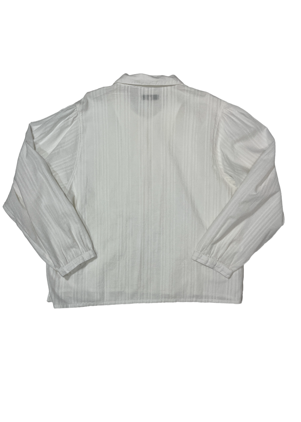 Edith Striped Dobby Blouse Off White / Size L