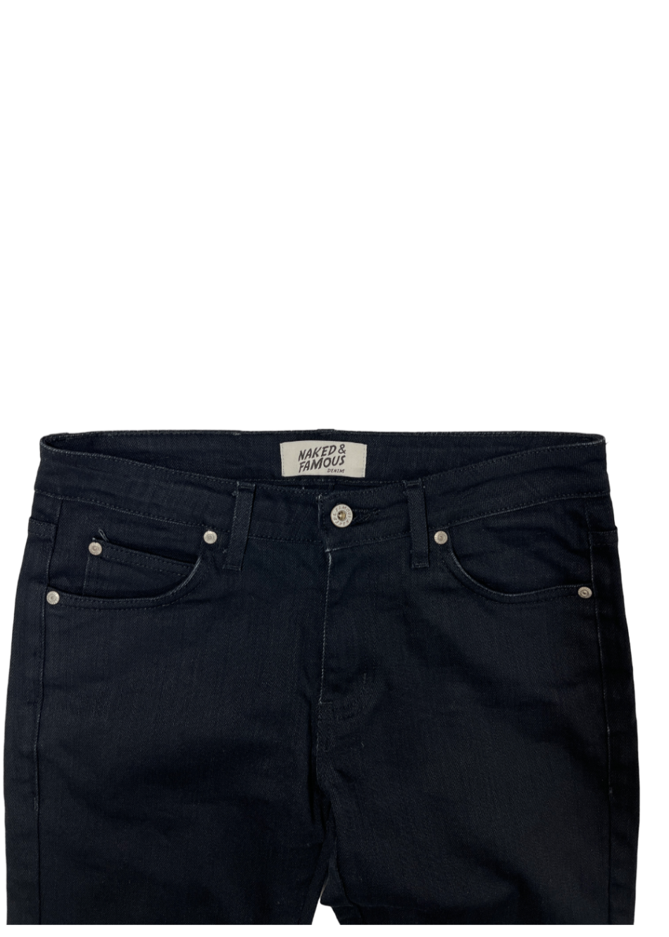 Skinny Guy Black Power Stretch Denim / Size 31