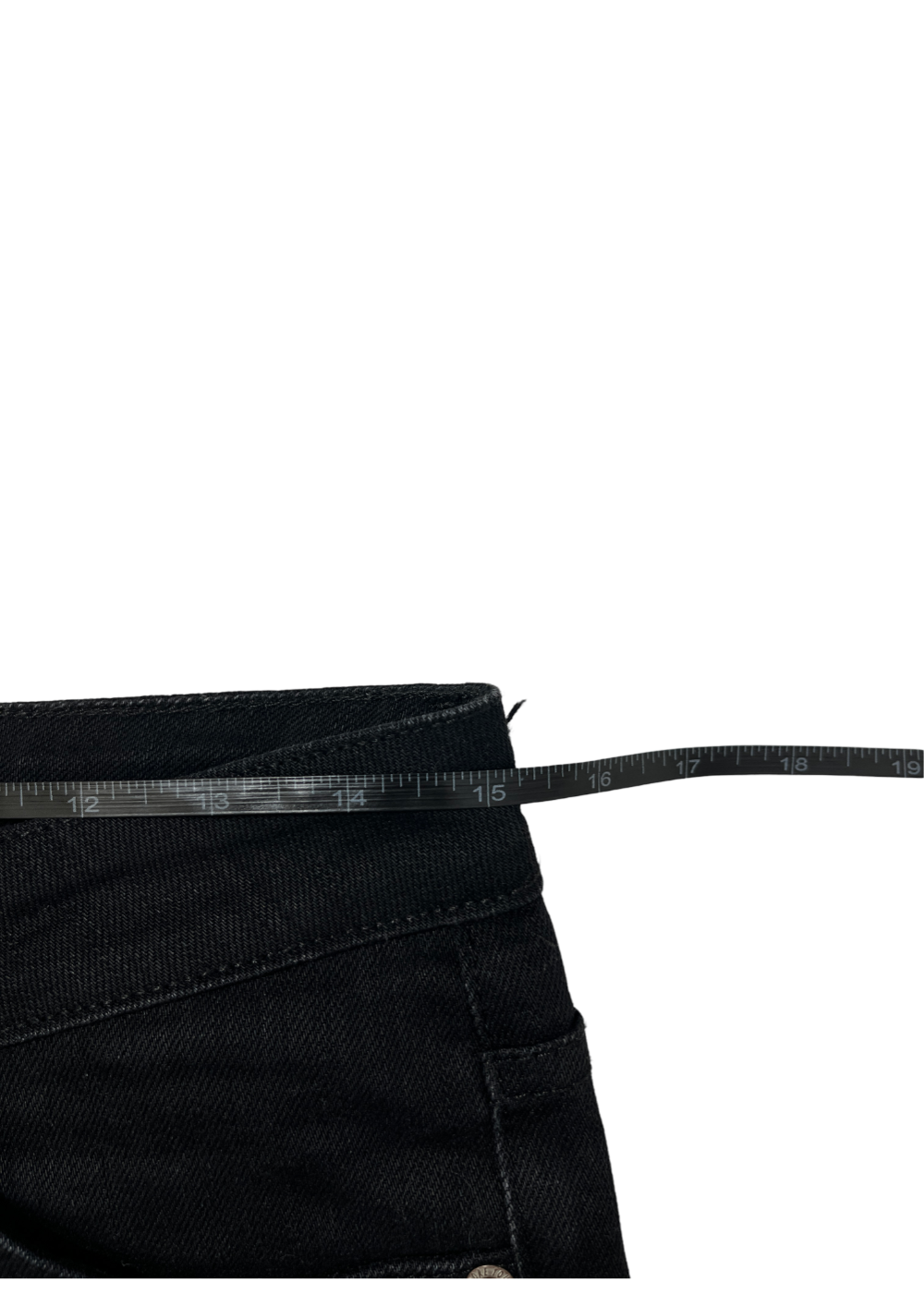 Skinny Guy Black Power Stretch Denim / Size 31