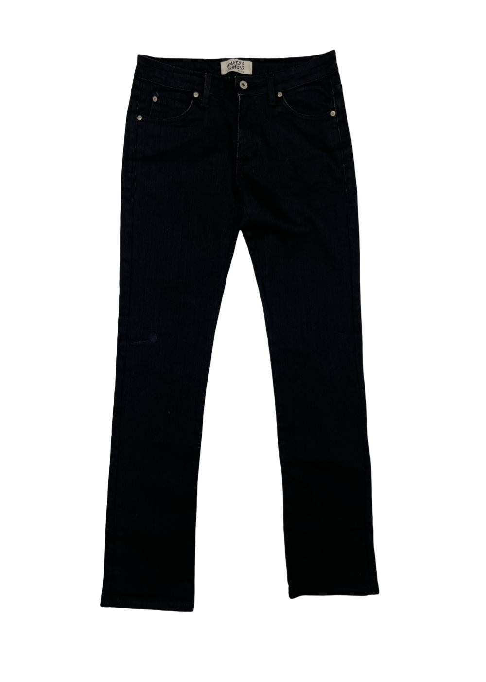 Skinny Guy Black Power Stretch Denim / Size 31