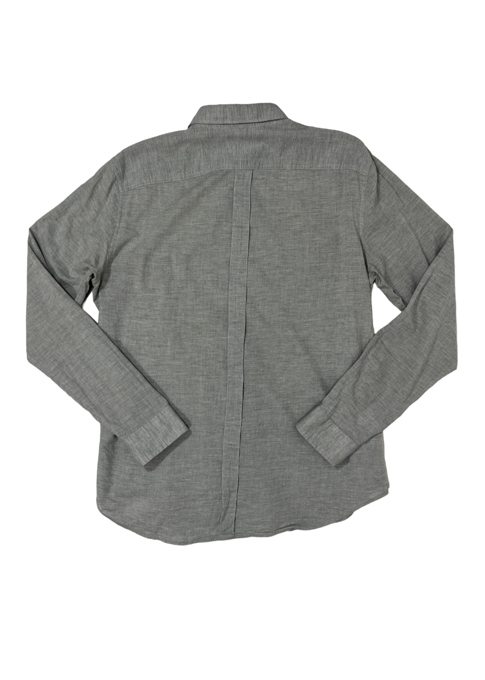 Woven Button Up Shirt 2-Pocket H.Grey / Size M