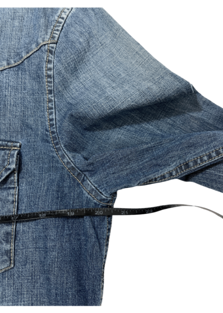 Western Denim Shirt / Size XL