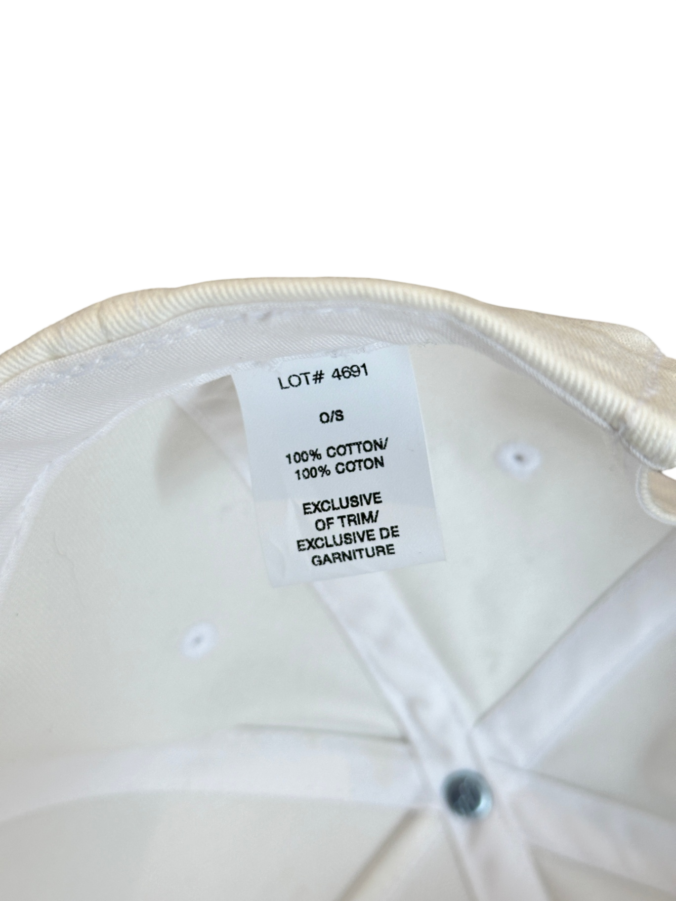 Racquet Mag Hat White / One Size