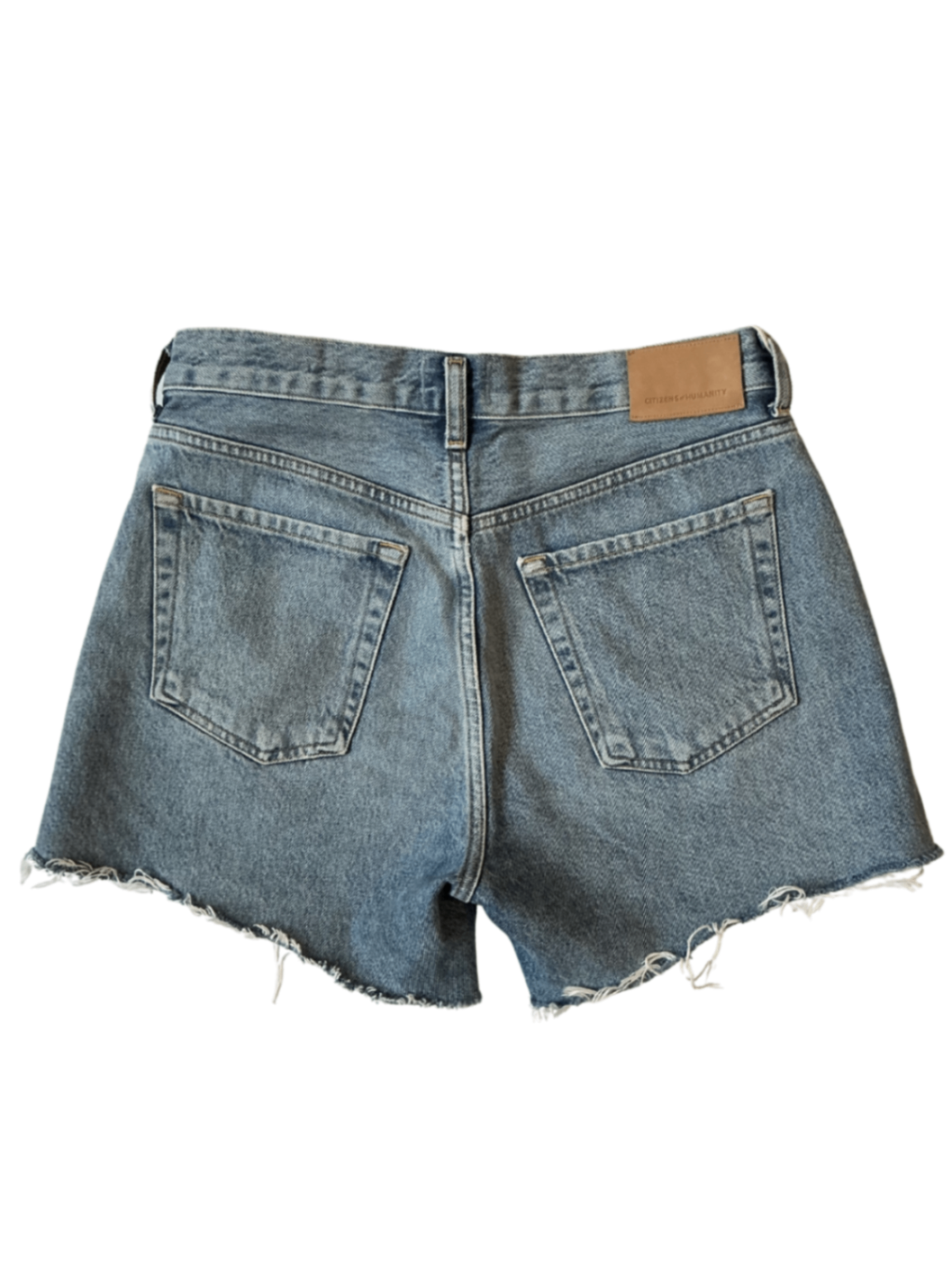 Annabelle Long Denim Short / Size 26
