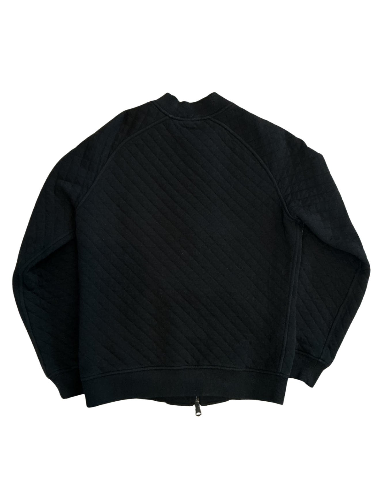 Randy Quilt Jersey Zip Sweater / Size S