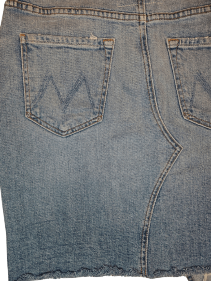 Tomcat Slide Mini Fray Skirt / Size 27