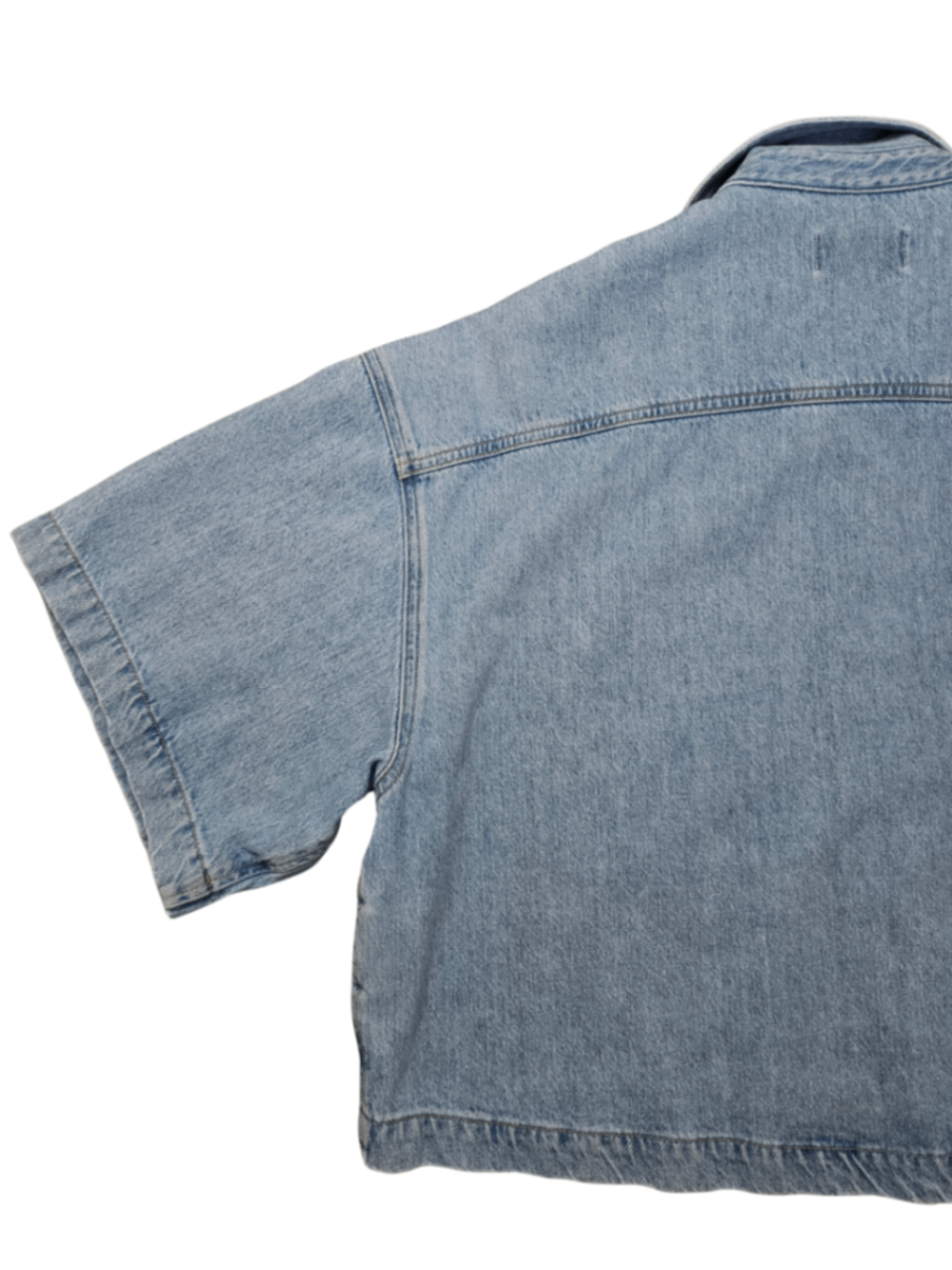 Rona Denim Boxy Shirt Tomorrow / Size M