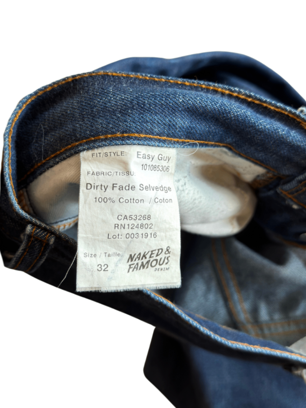 Easy Guy Dirty Fade Selvedge / Size 32